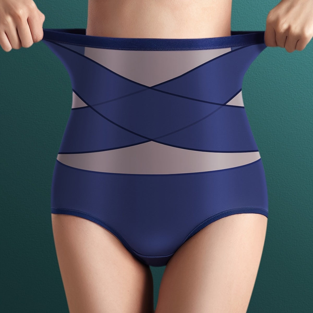 High-waisted tummy-control women?s panties