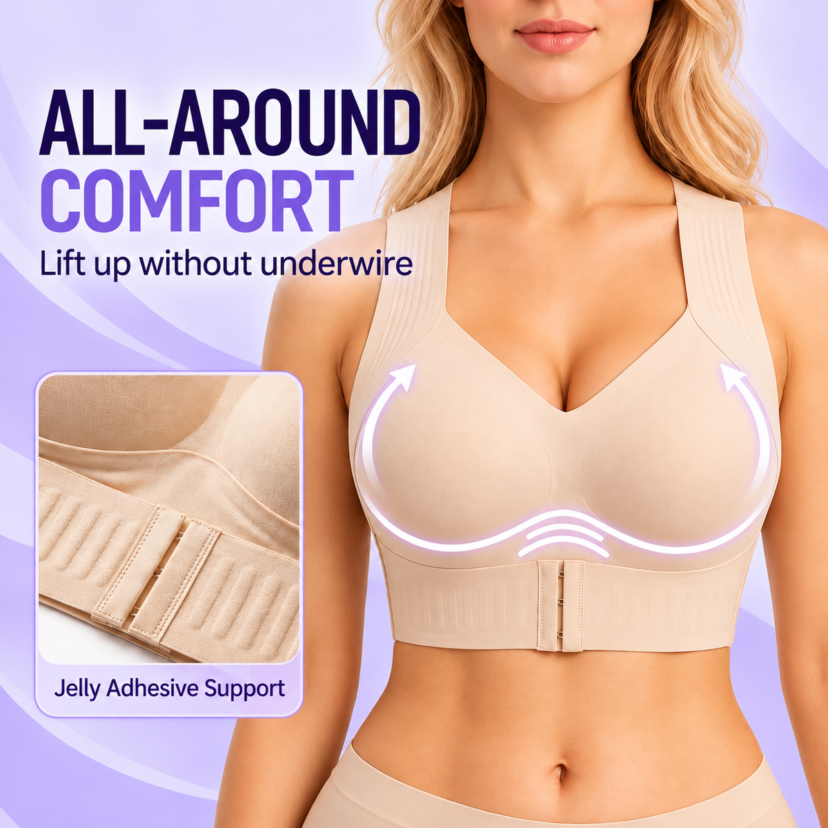 Shape & Curve™ Cross Back Posture Support Bra